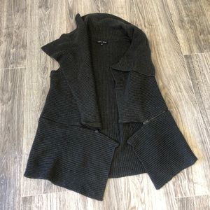 Cable & gauge cardigan